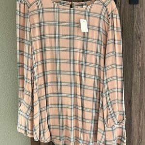 NWT round neck blouse from LOFT